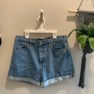 NWOT UO BDG High Rise Mom Denim Shorts